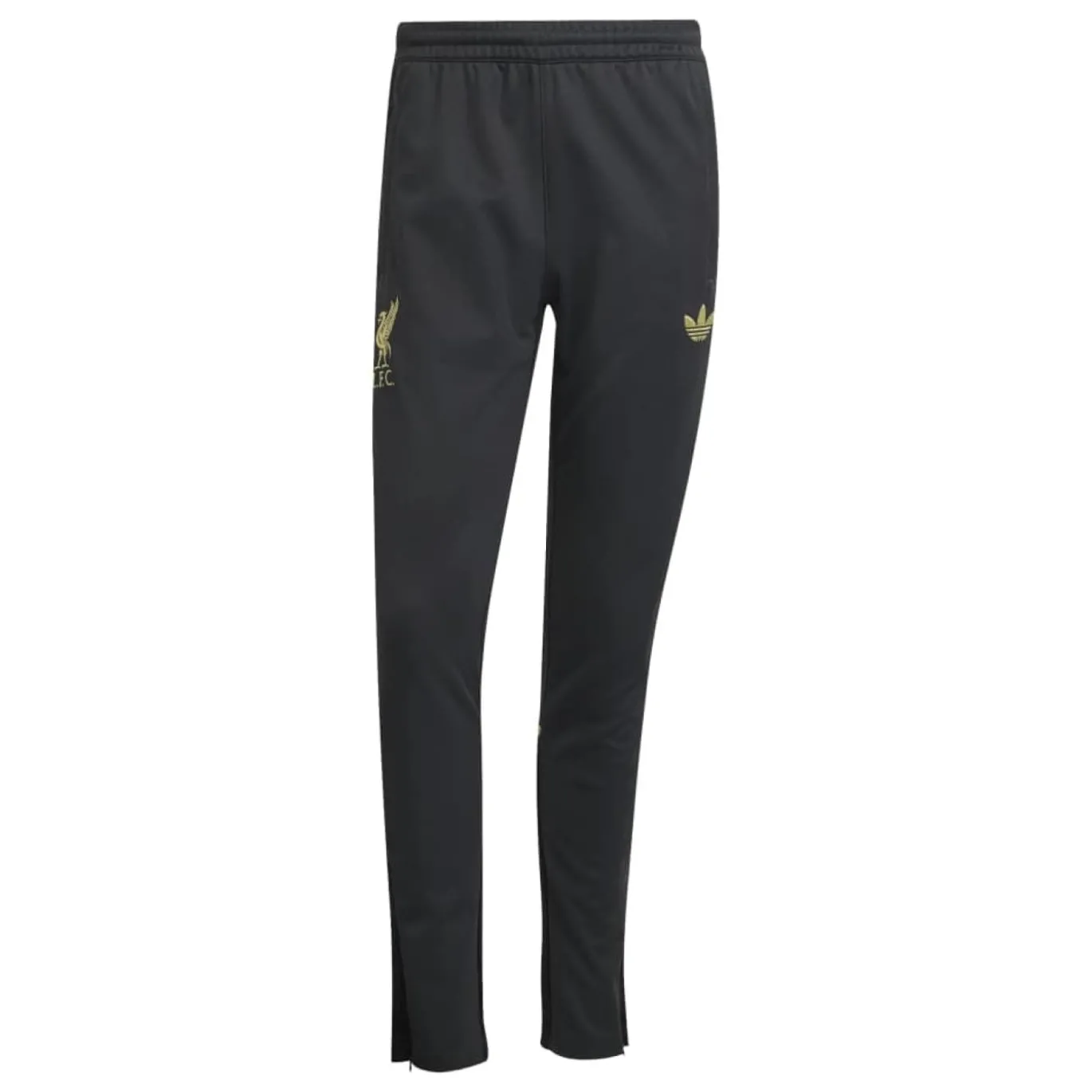 adidas Liverpool Lifestyler Trainingsbroek Donkergrijs Goud