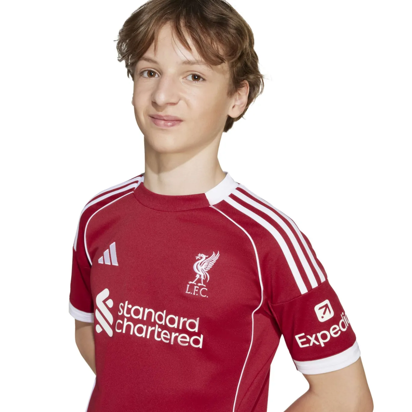 adidas Liverpool M. Salah 11 Thuisshirt 2025-2026 Kids