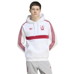 adidas Liverpool Originals Hoodie Wit Rood