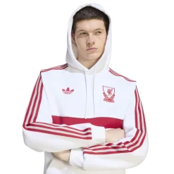 adidas Liverpool Originals Hoodie Wit Rood
