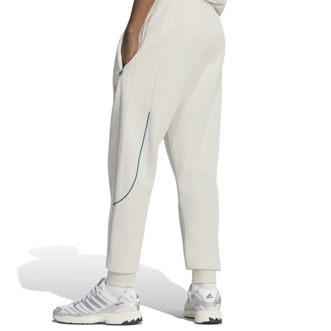 adidas Liverpool Originals Trainingsbroek Lichtgrijs Turquoise Zilver