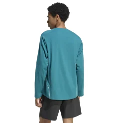 adidas Liverpool Originals T-Shirt Lange Mouwen Turquoise Wit