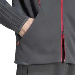 adidas Liverpool Originals Trainingspak Donkergrijs Rood Zilver