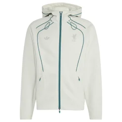 adidas Liverpool Originals Trainingspak Lichtgrijs Blauw Zilver