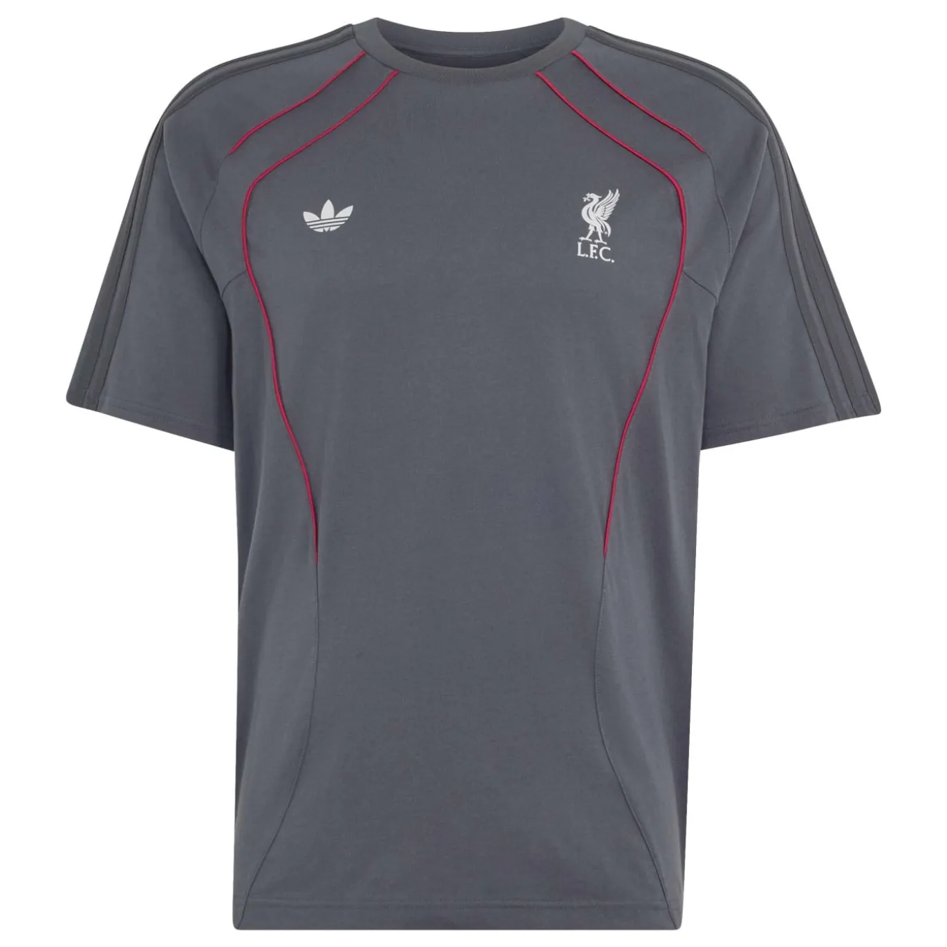 adidas Liverpool Originals Zomerset Donkergrijs Zilver Rood