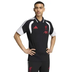 adidas Liverpool Polo 2026-2027 Zwart Grijs Wit Rood