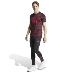 adidas Liverpool Pre-Match Trainingsshirt 2025-2026 Zwart Rood