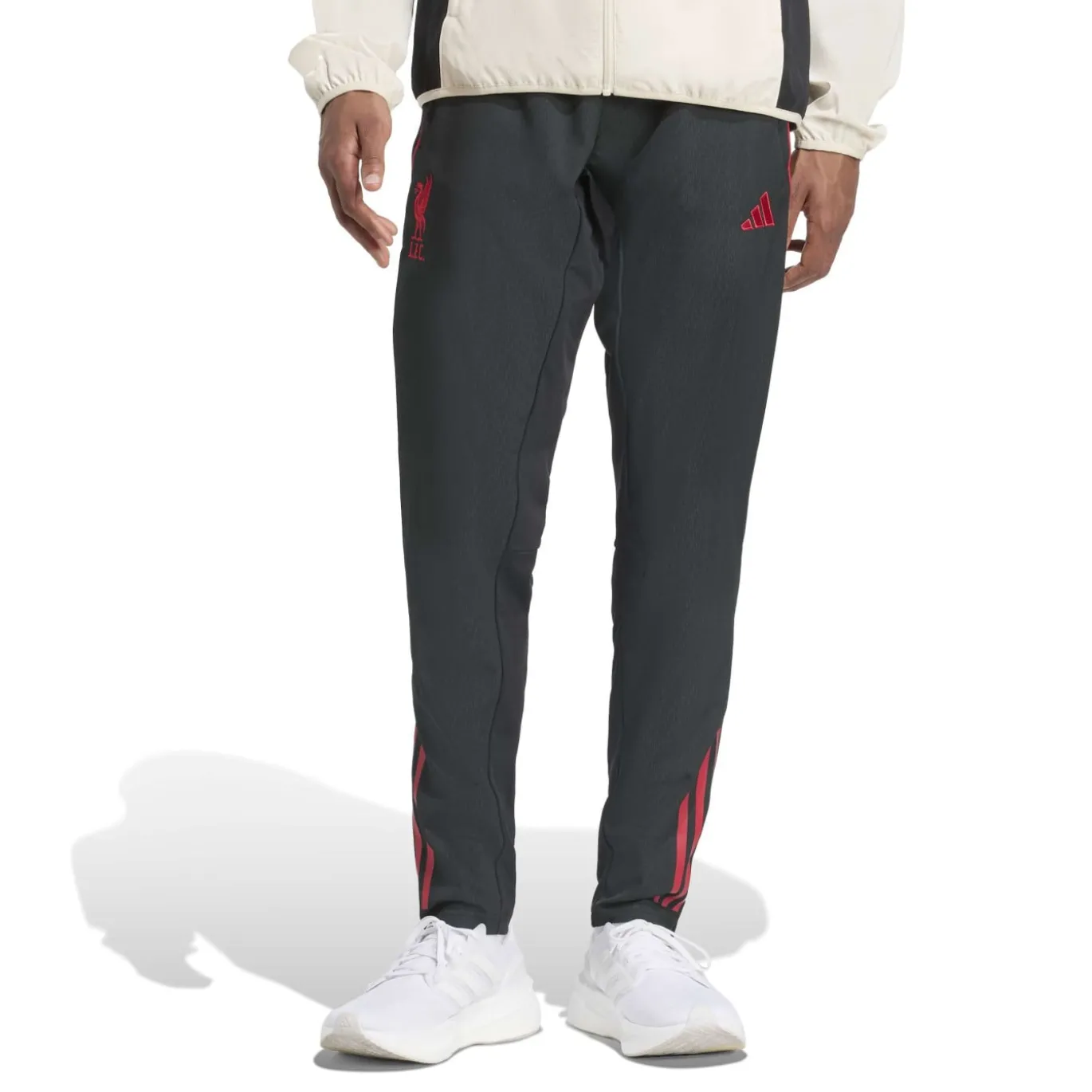 adidas Liverpool Presentatie Trainingspak Full-Zip 2025-2026 Zwart Rood Wit