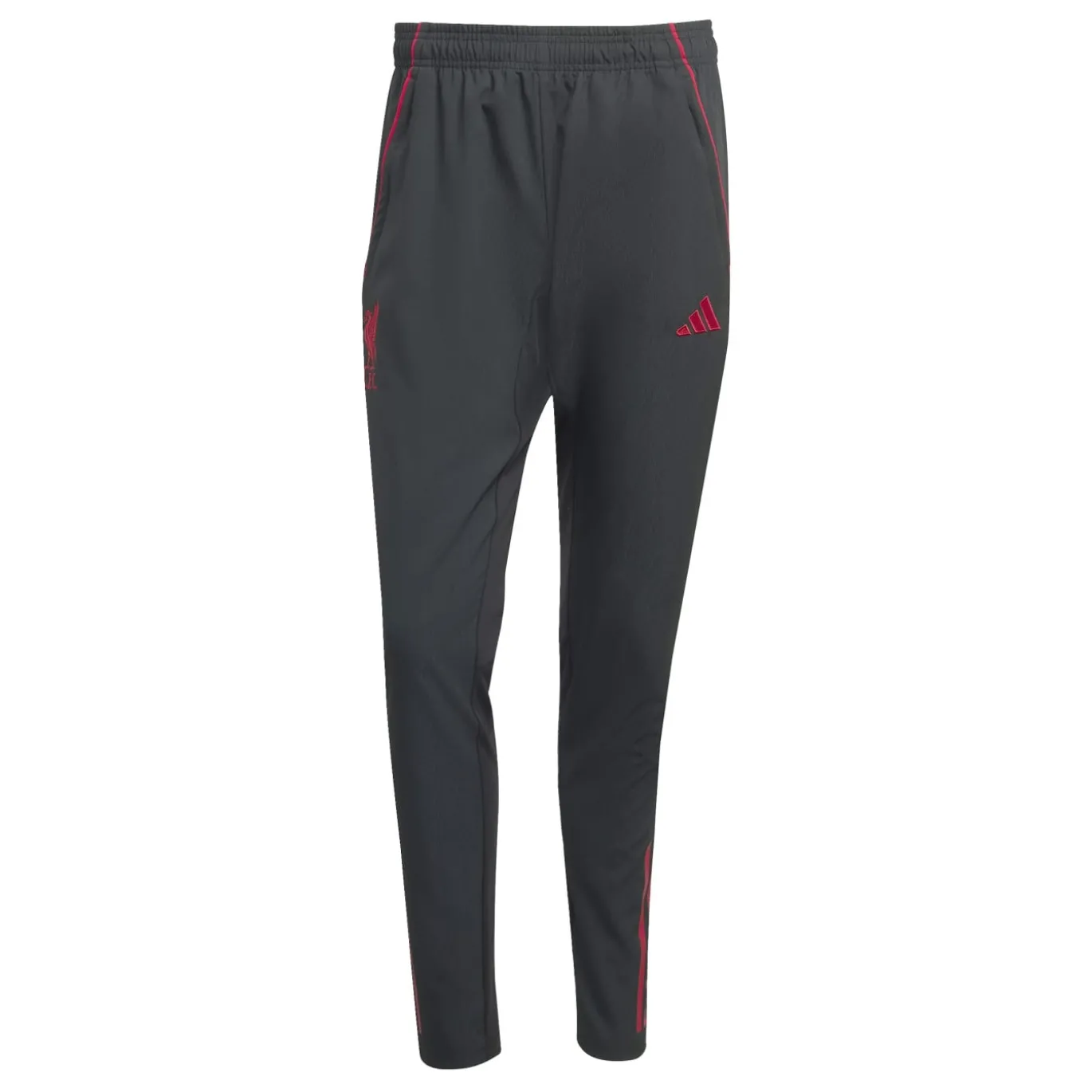 adidas Liverpool Presentatie Trainingsbroek 2025-2026 Zwart Rood Wit
