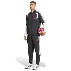 adidas Liverpool Presentatie Trainingsjack 2026-2027 Zwart Grijs Wit Rood