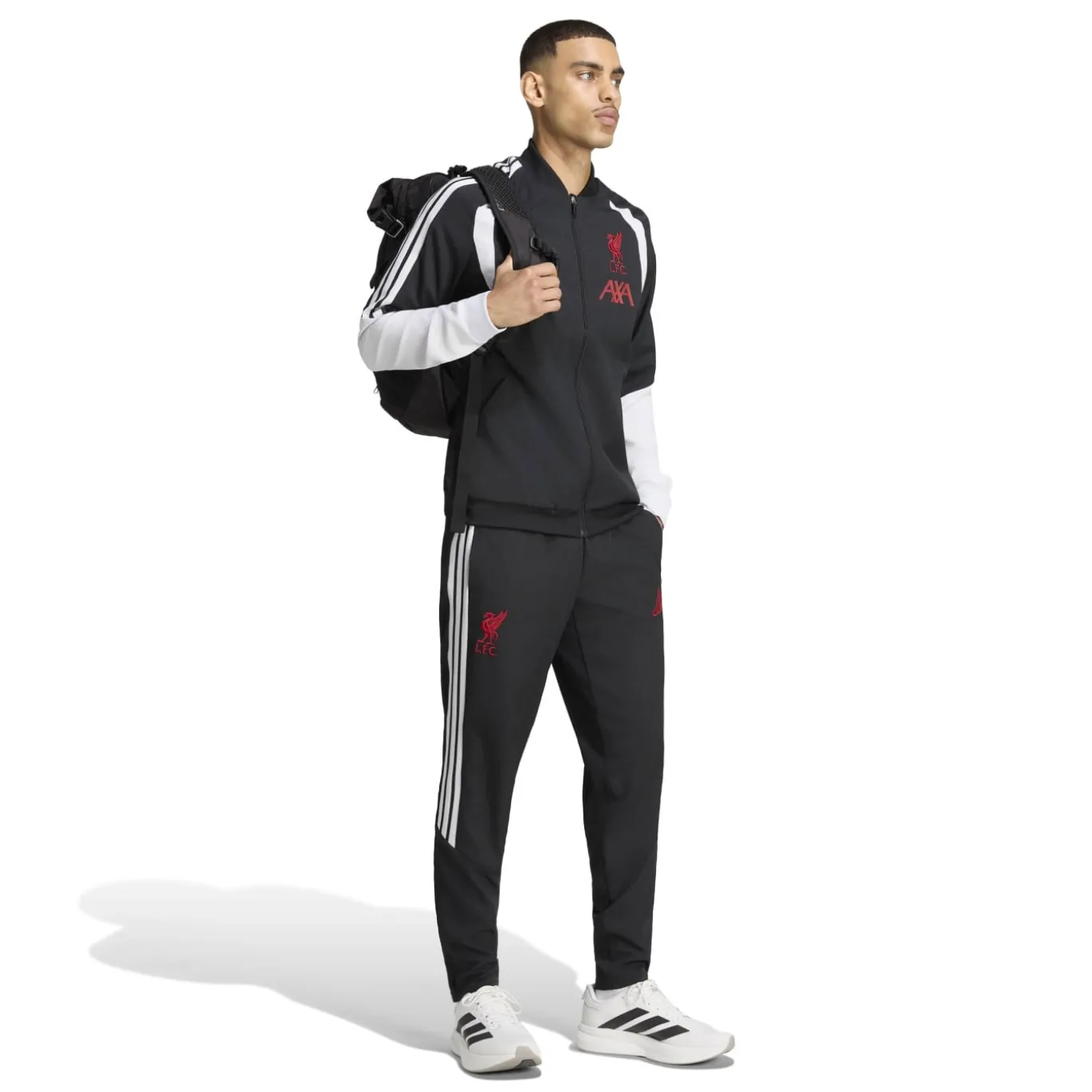 adidas Liverpool Presentatie Trainingsbroek 2026-2027 Zwart Wit Rood