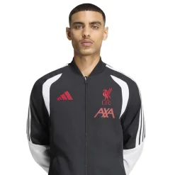 adidas Liverpool Presentatie Trainingspak 2026-2027 Zwart Grijs Wit Rood