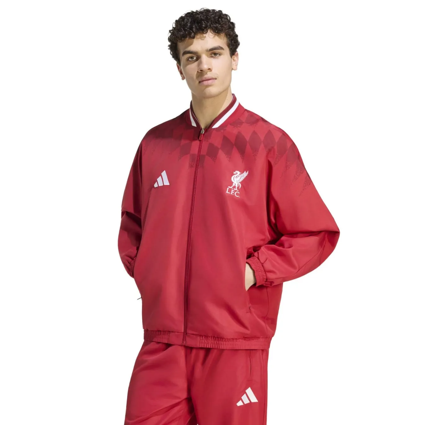 adidas Liverpool Stadium Trainingsjack 2026-2027 Rood Wit