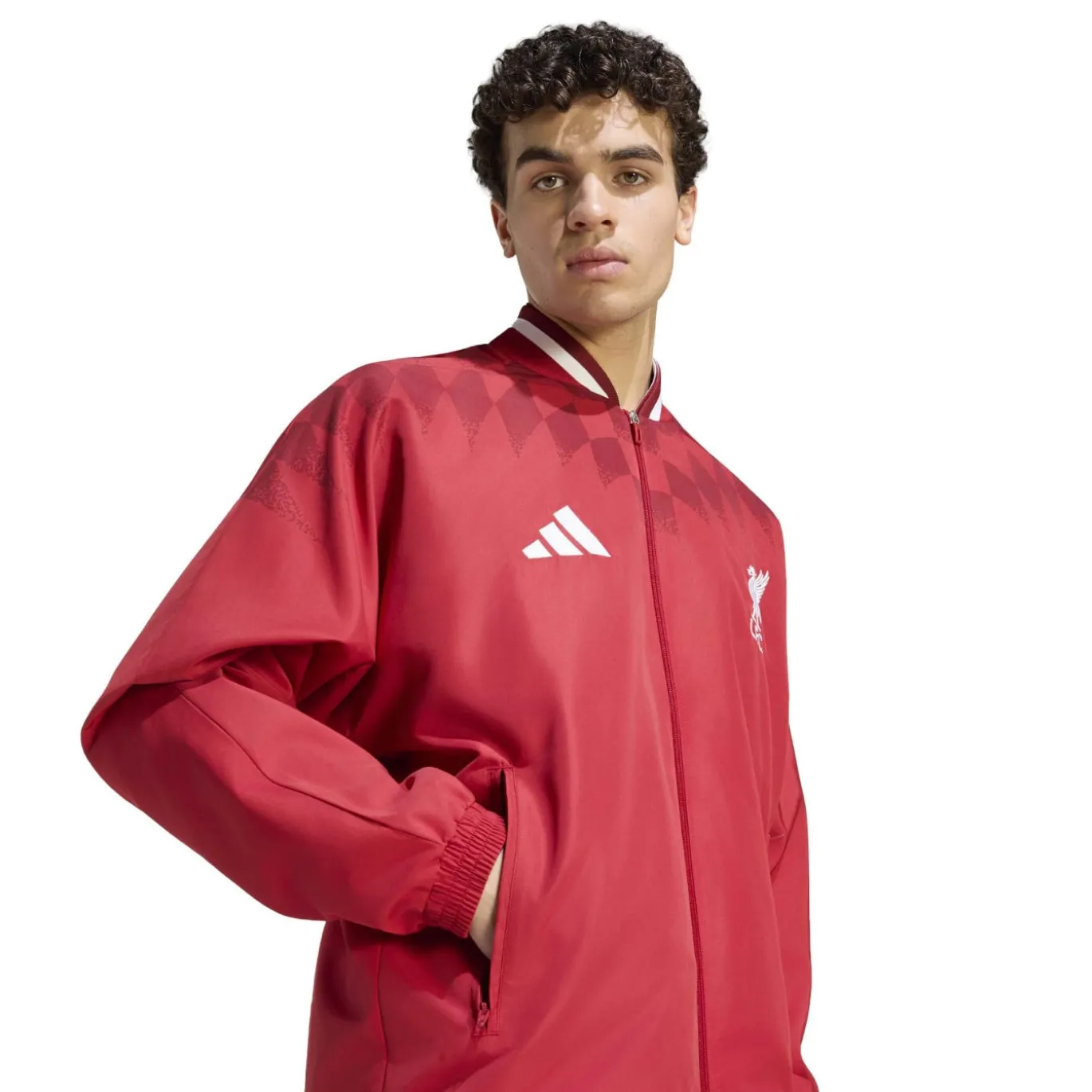 adidas Liverpool Stadium Trainingsjack 2026-2027 Rood Wit