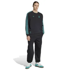 adidas Liverpool Terrace Icons Crew Sweater Zwart Groen Wit