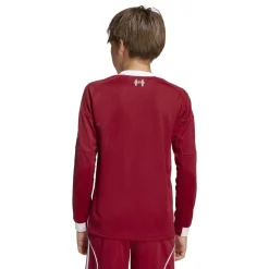 adidas Liverpool Thuisshirt Lange Mouwen 2025-2026 Kids