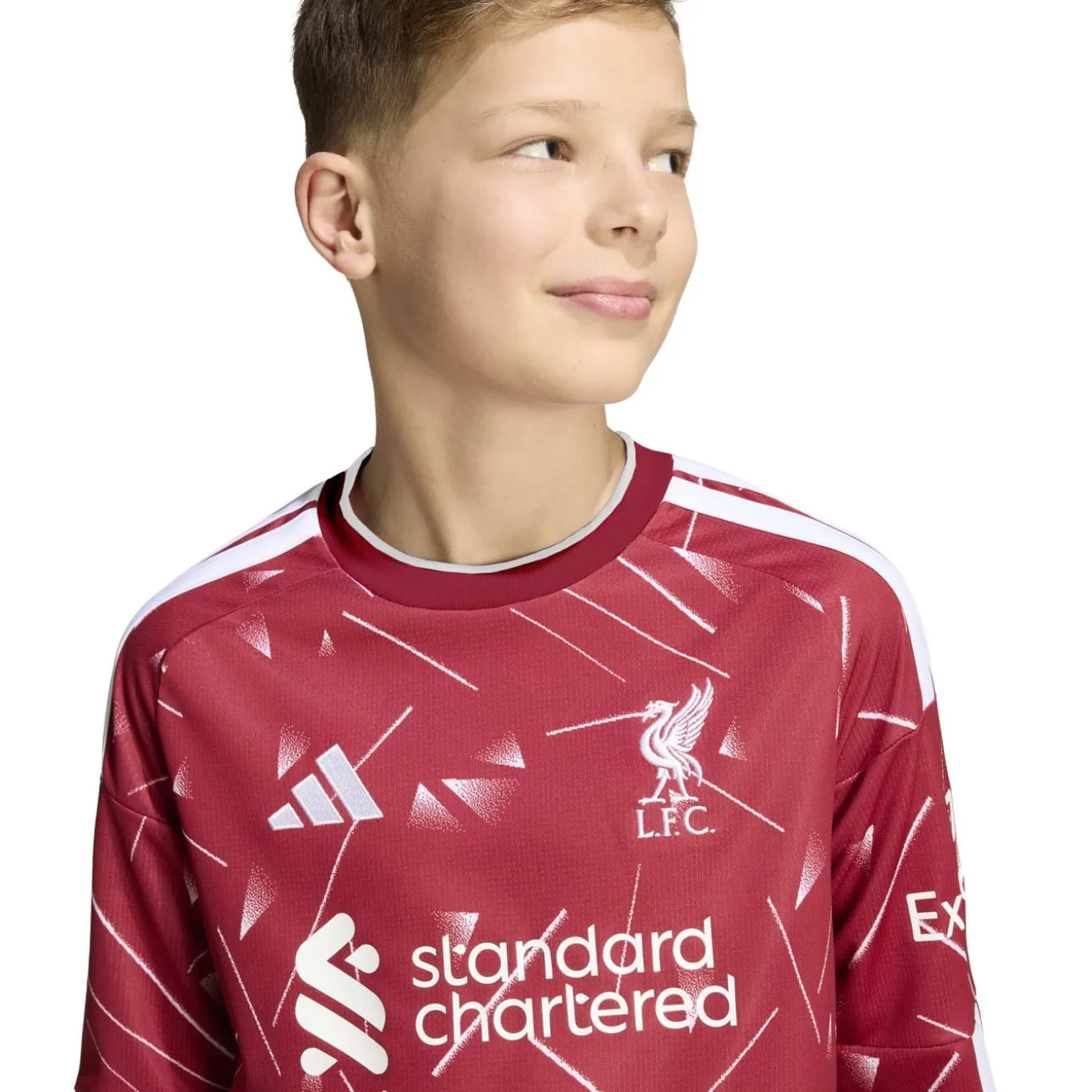 adidas Liverpool Thuistenue Lange Mouwen 2026-2027 Kids