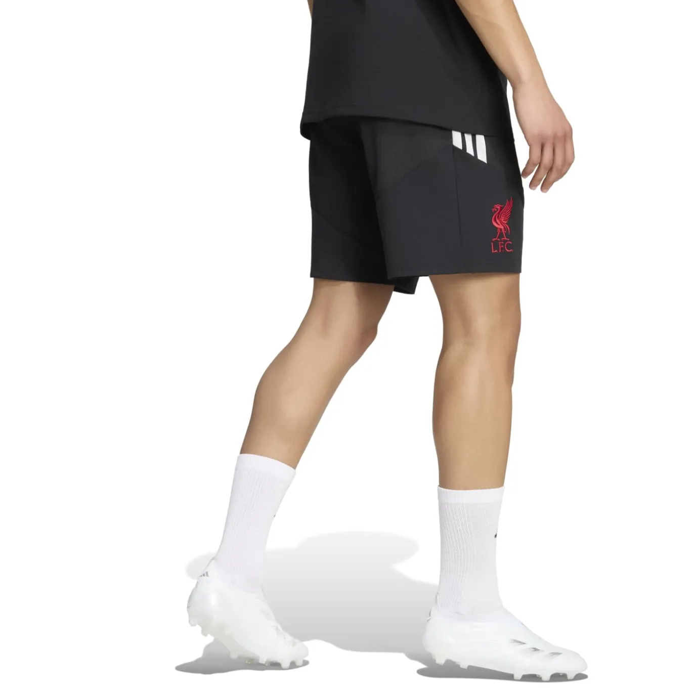 adidas Liverpool Tiro Trainingsbroekje 2026-2027 Zwart Wit Rood