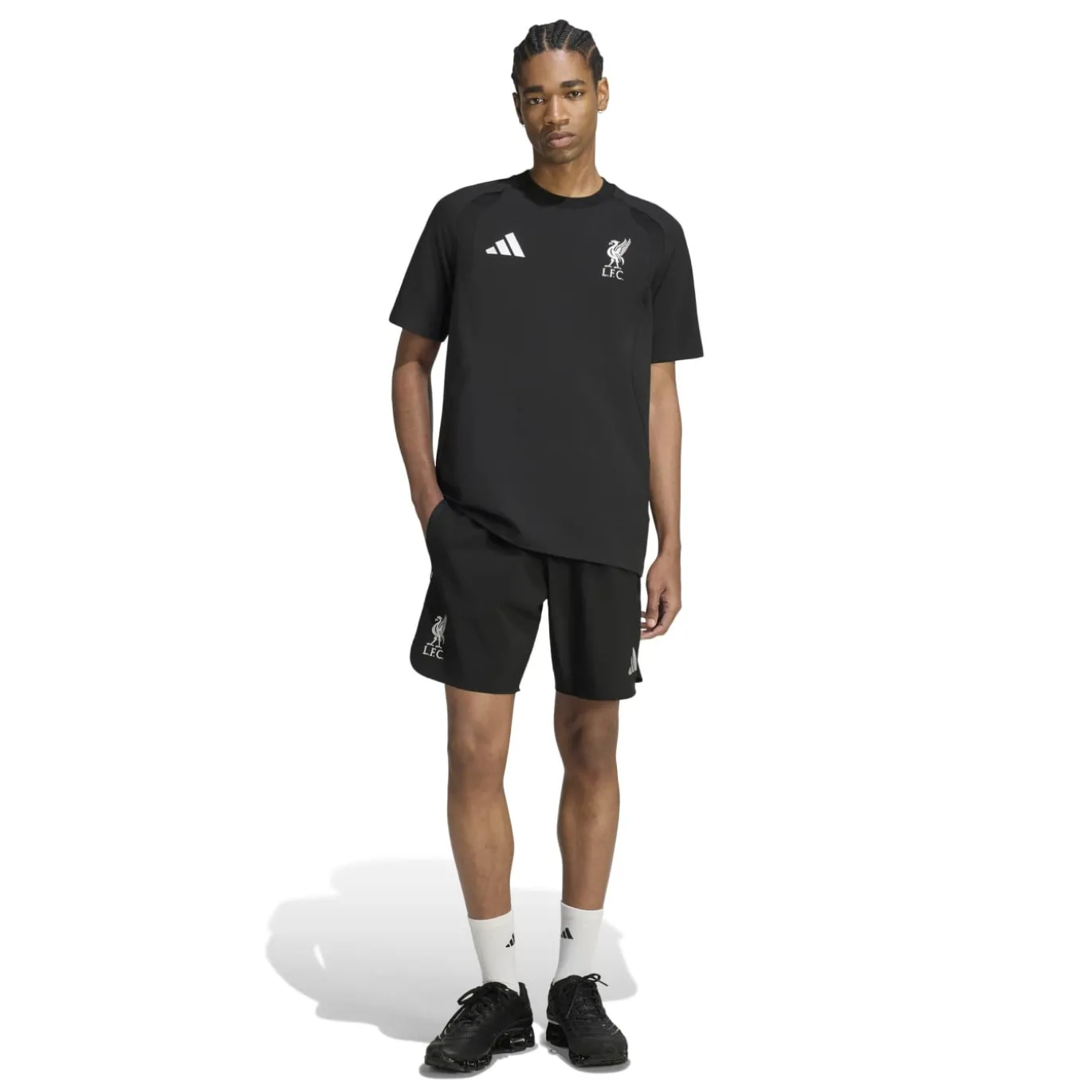 adidas Liverpool Tiro Travel Set 2026-2027 Zwart Wit