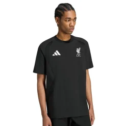 adidas Liverpool Tiro Travel T-Shirt 2026-2027 Zwart Wit