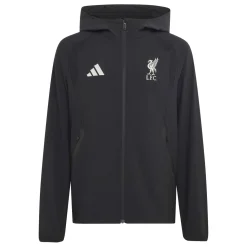 adidas Liverpool Tiro Travel Trainingspak 2026-2027 Kids Zwart Wit