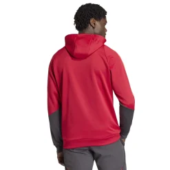 adidas Liverpool Track Trainingspak Hooded 2025-2026 Rood Grijs Zilver
