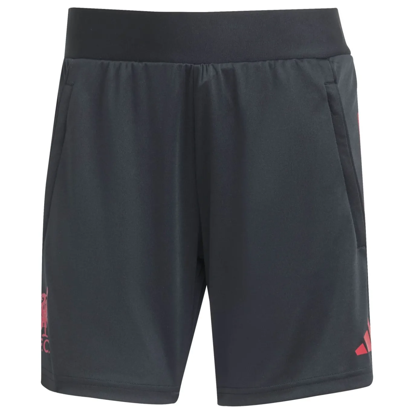 adidas Liverpool Trainingsbroekje 2025-2026 Dames Zwart Rood Wit