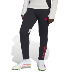 adidas Liverpool Trainingsbroek 2025-2026 Kids Zwart Rood Wit