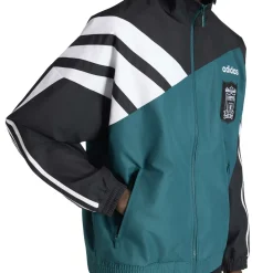 adidas Liverpool Trainingsjack 1995-1996 Zwart Groen Wit