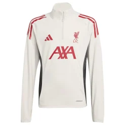 adidas Liverpool Trainingspak 1/4-Zip 2025-2026 Kids Wit Zwart Rood