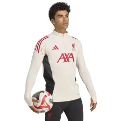adidas Liverpool Trainingspak 1/4-Zip 2025-2026 Wit Zwart Rood