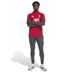 adidas Liverpool Trainingspak 1/4-Zip 2025-2026 Rood Grijs Zilver