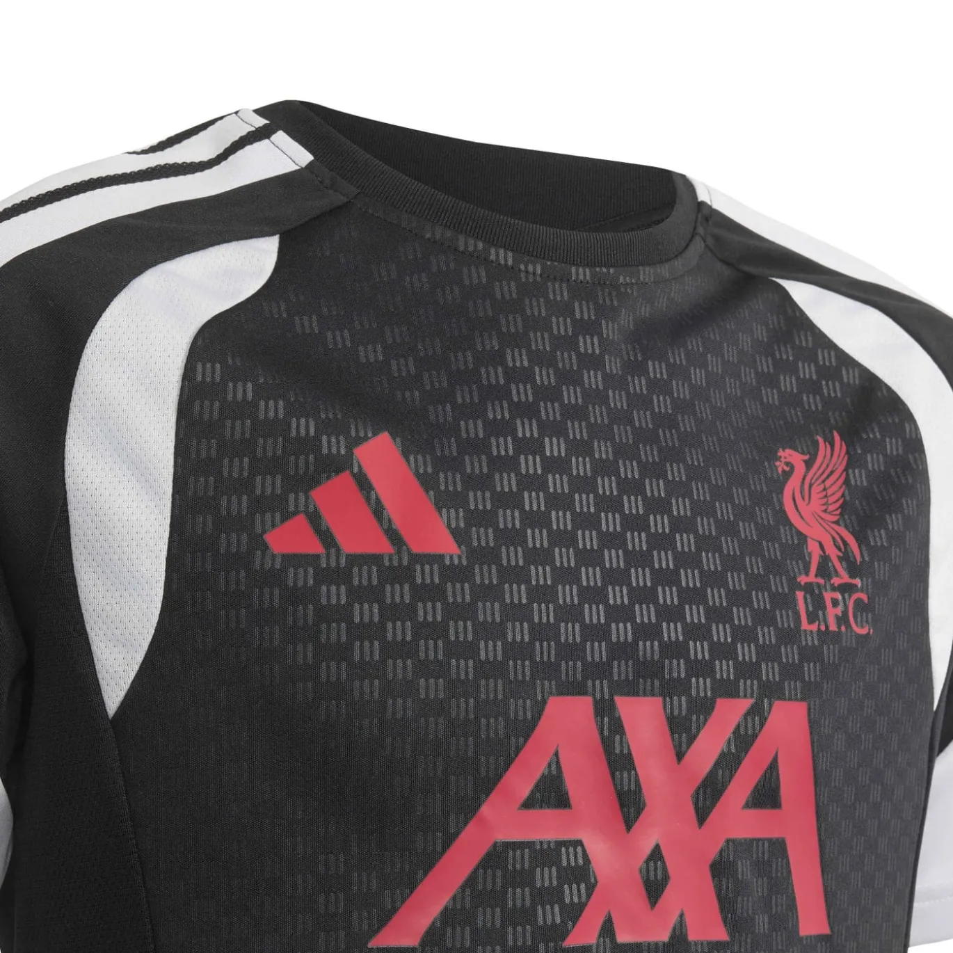 adidas Liverpool Trainingsset 2026-2027 Kids Zwart Grijs Wit Rood