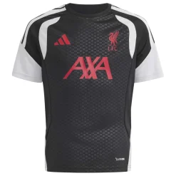 adidas Liverpool Trainingsset 2026-2027 Kids Zwart Grijs Wit Rood