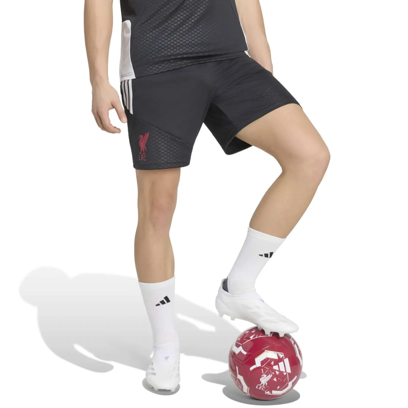 adidas Liverpool Trainingsset 2026-2027 Zwart Grijs Wit Rood