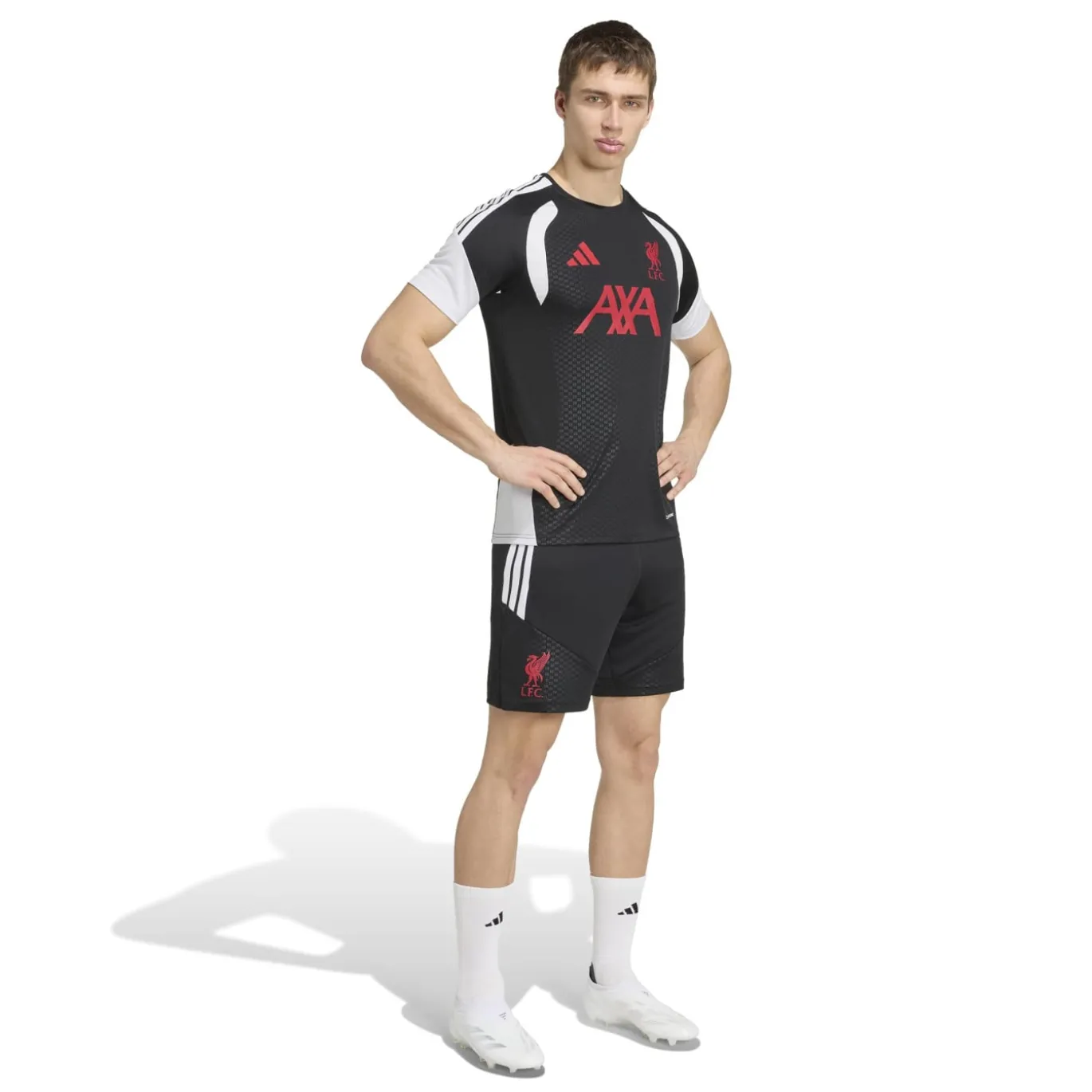 adidas Liverpool Trainingsset 2026-2027 Zwart Grijs Wit Rood