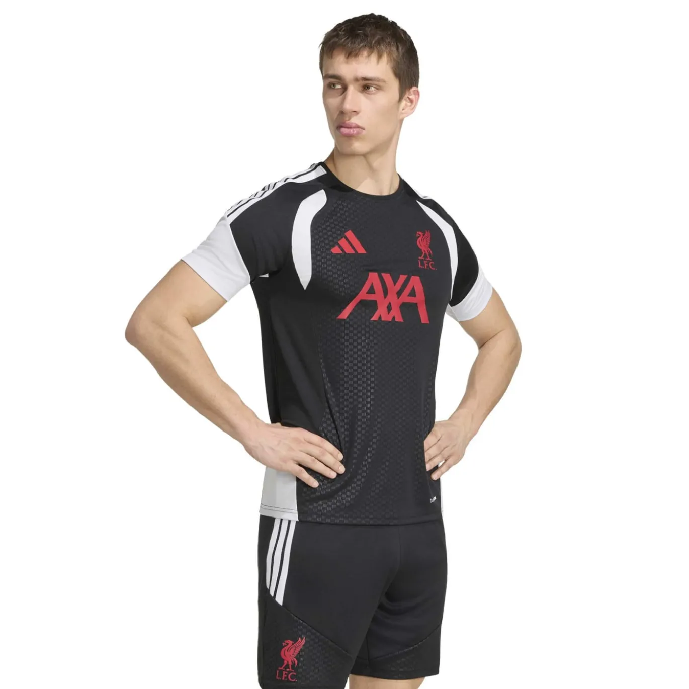 adidas Liverpool Trainingsset 2026-2027 Zwart Grijs Wit Rood