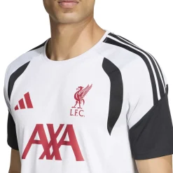 adidas Liverpool Trainingsshirt 2026-2027 Wit Zwart Rood