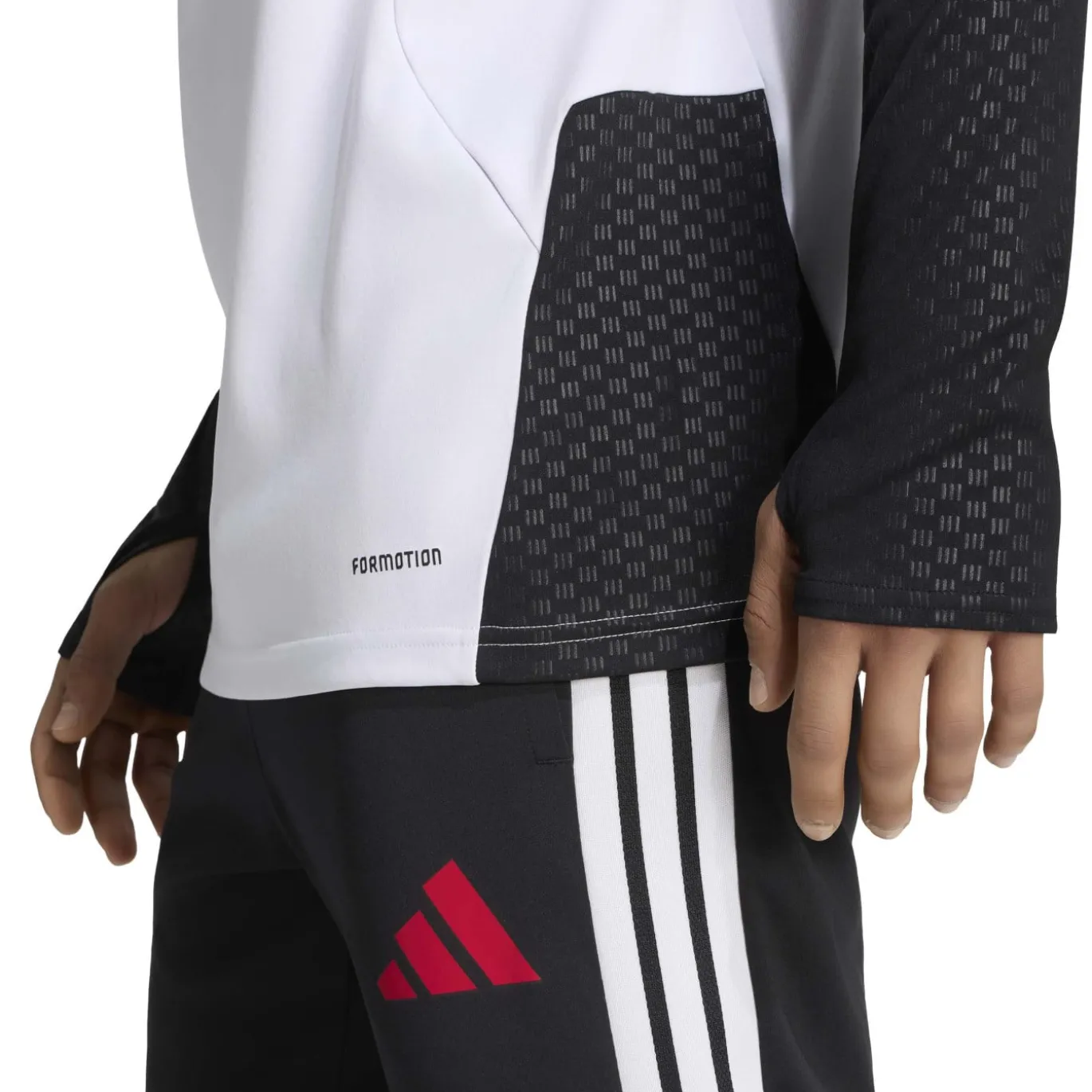 adidas Liverpool Trainingstrui 1/4-Zip 2026-2027 Wit Zwart Rood