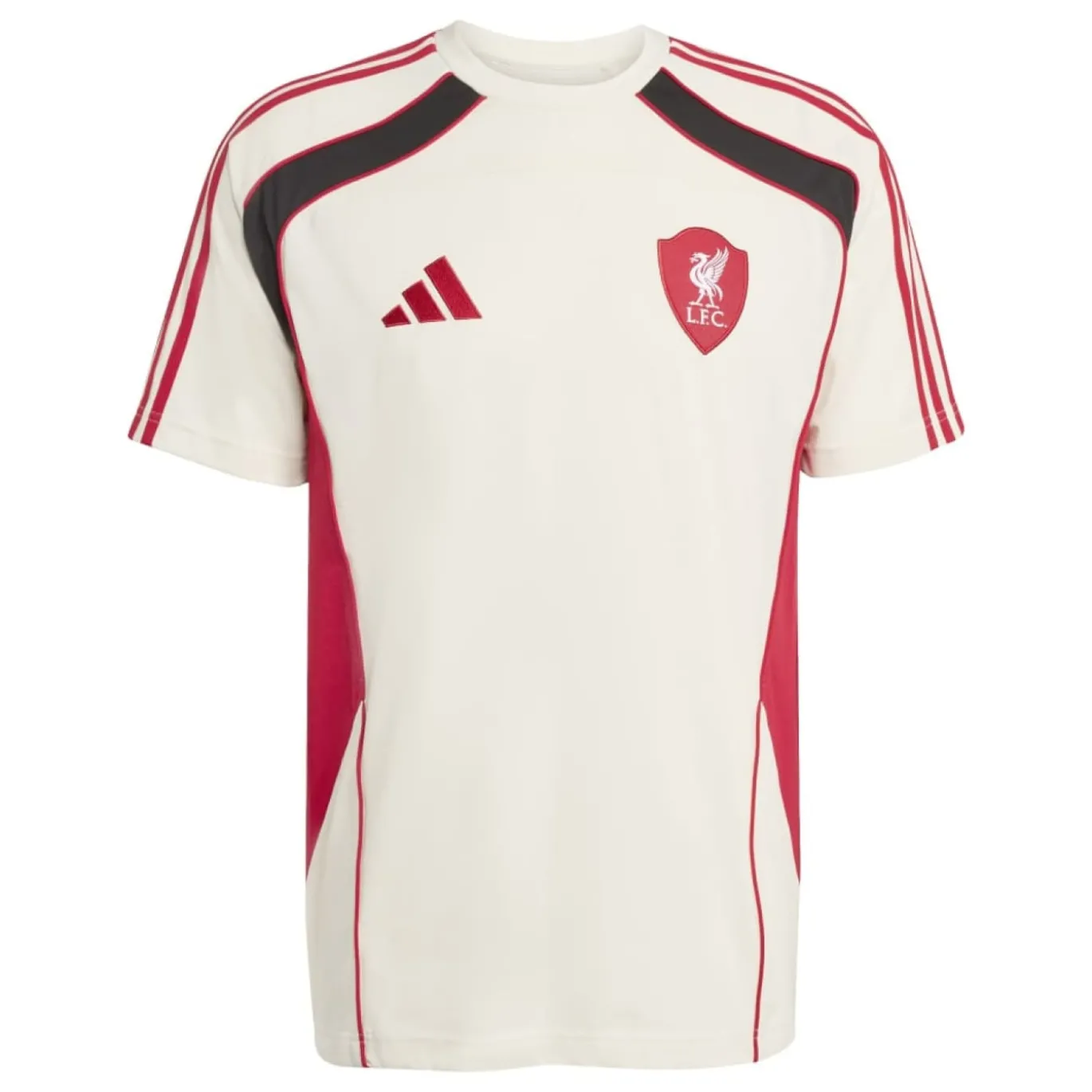 adidas Liverpool Urban Purist T-Shirt Gebroken Wit Rood Zwart