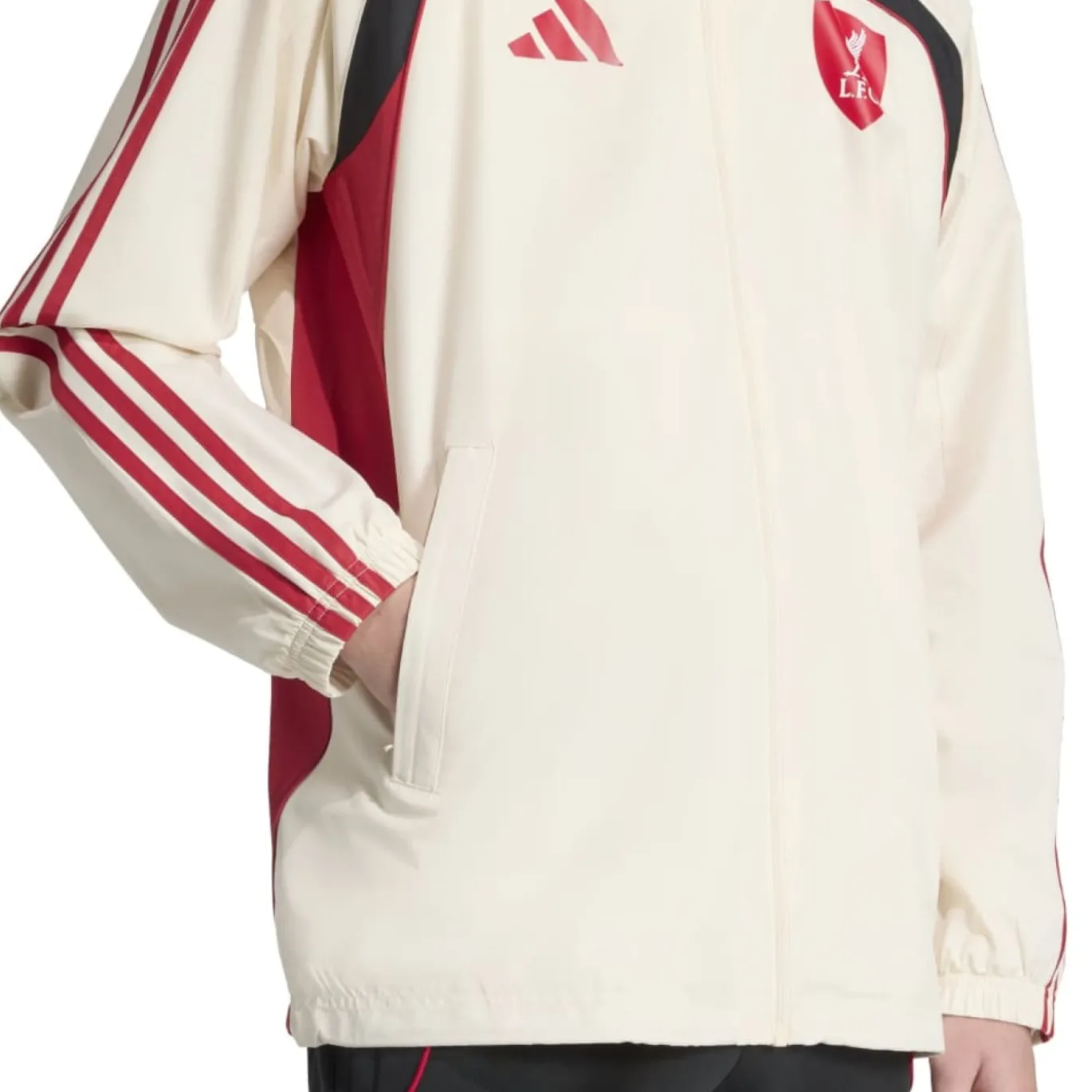 adidas Liverpool Urban Purist Windbreaker Gebroken Wit Rood Zwart