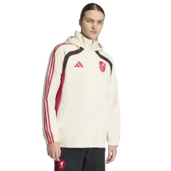 adidas Liverpool Urban Purist Windbreaker Gebroken Wit Rood Zwart