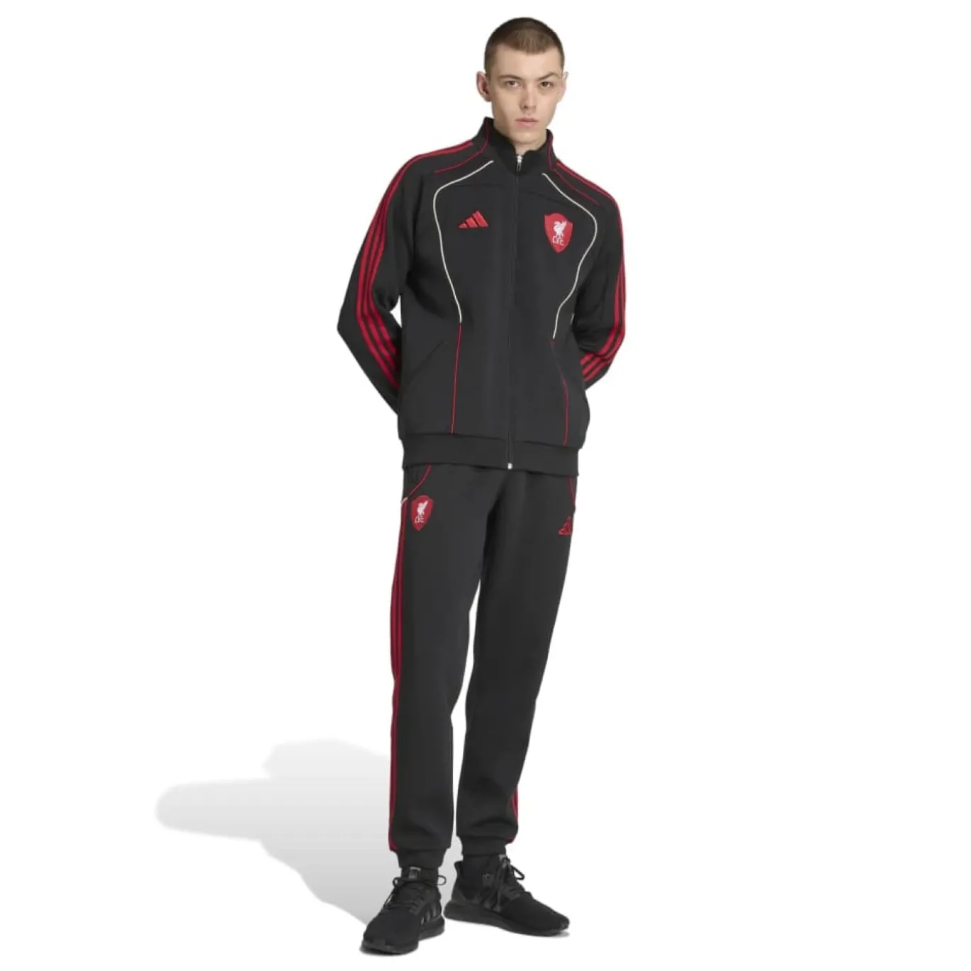 adidas Liverpool Urban Purist Joggingbroek Zwart Rood Wit