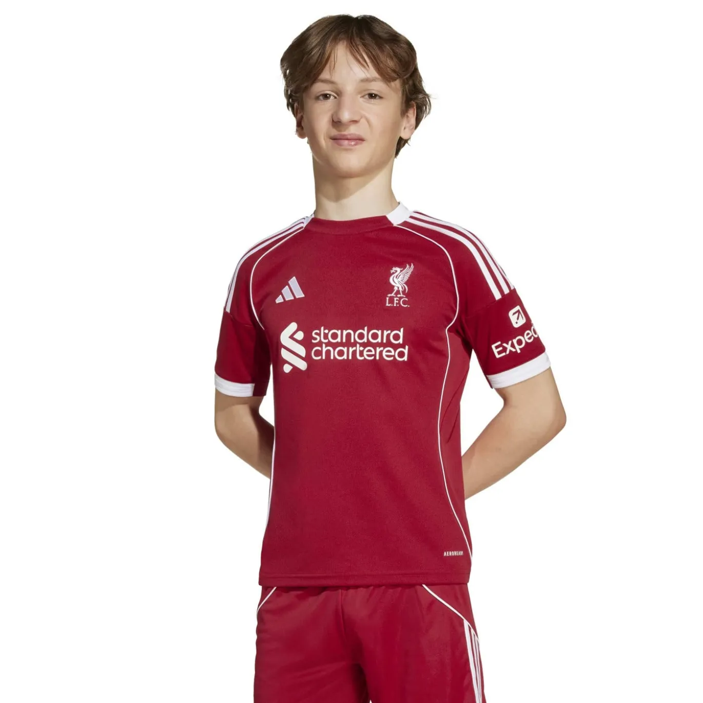 adidas Liverpool Virgil 4 Thuisshirt 2025-2026 Kids