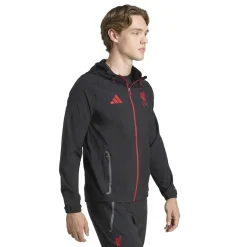 adidas Liverpool Vis Tech Vest Zwart Rood