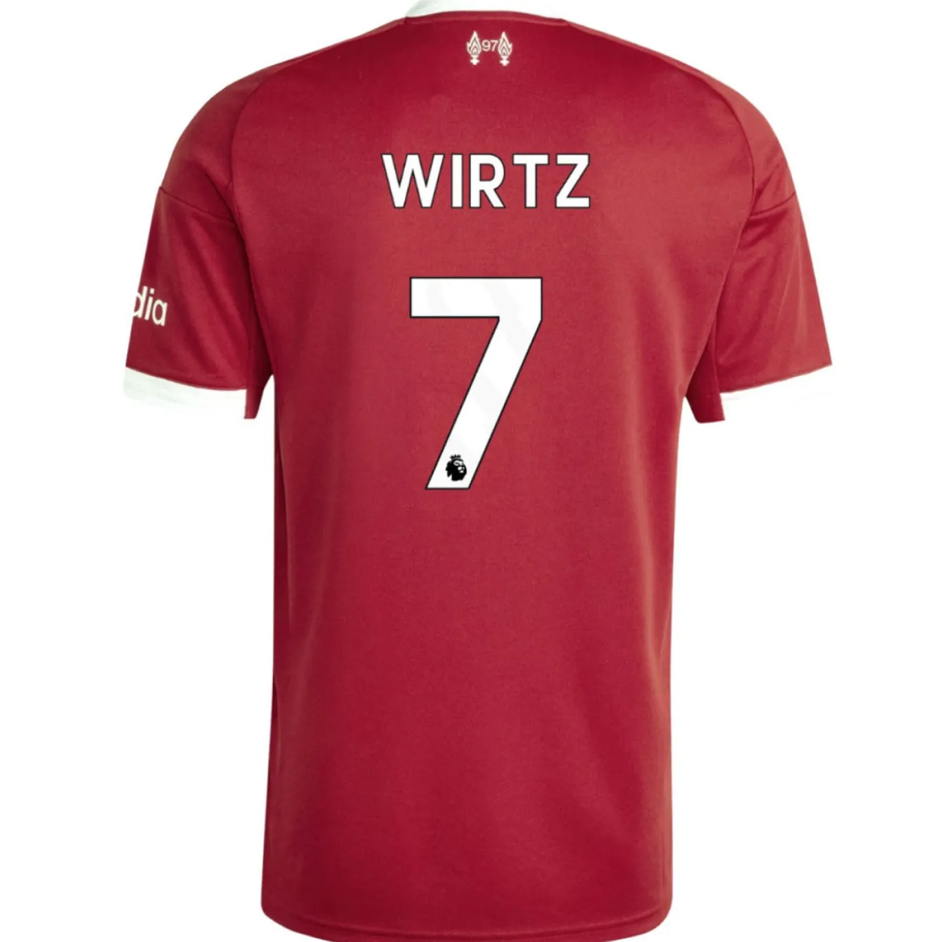 adidas Liverpool Wirtz 7 Thuisshirt 2025-2026
