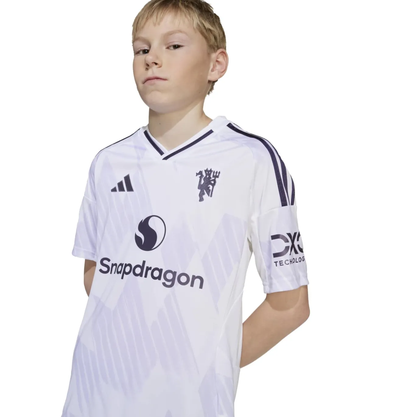 adidas Manchester United De Ligt 4 Uitshirt 2025-2026 Kids
