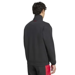 adidas Manchester United EQT Trainingstrui 1/4-Zip Zwart Rood Wit