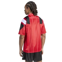 adidas Manchester United EQT T-Shirt Rood Zwart Wit