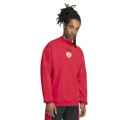 adidas Manchester United EQT Crew Trainingspak Rood Zwart Wit
